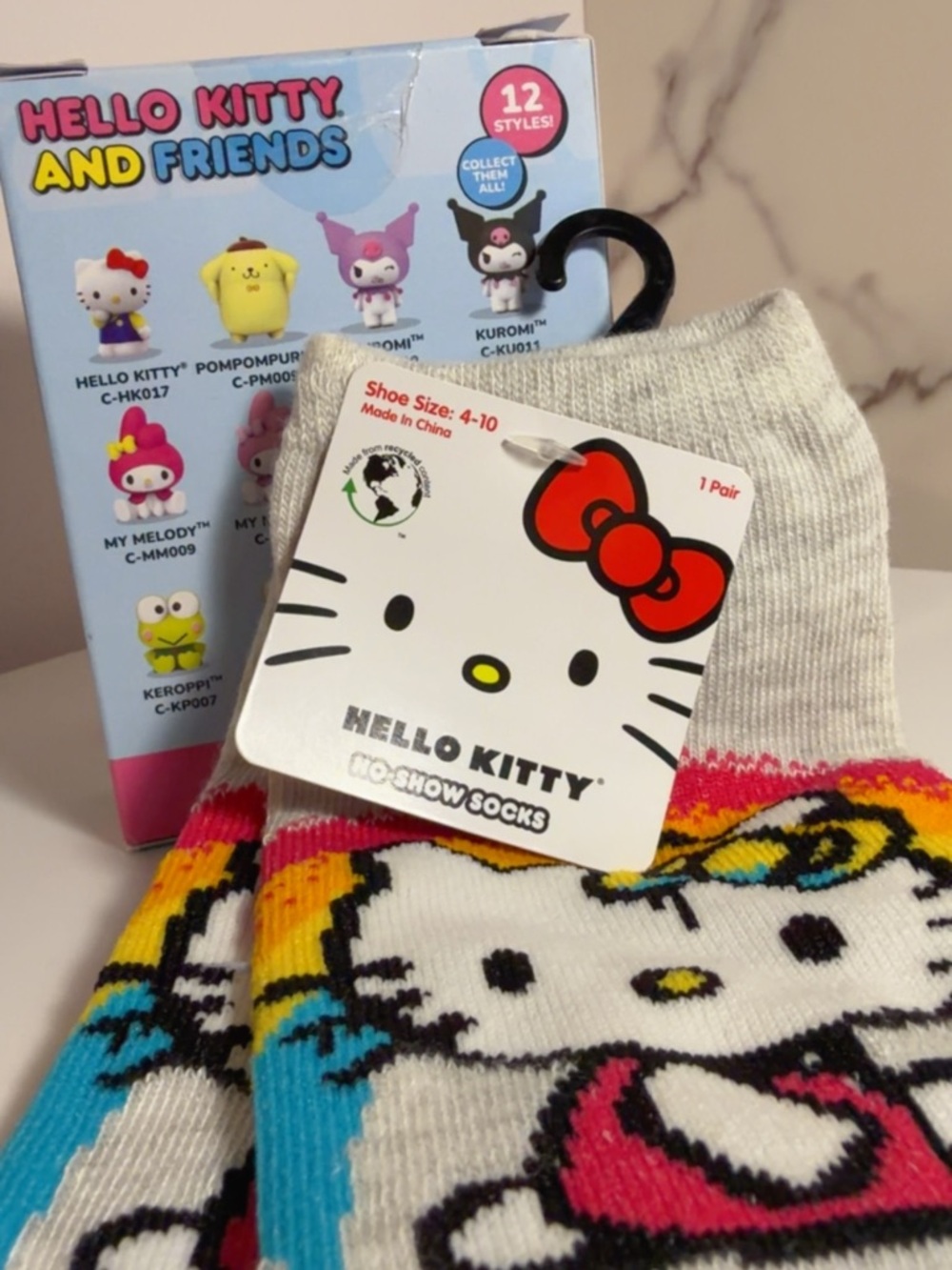 Hello Kitty bundle • No-Show Socks & Blind Box - Picture 4 of 5